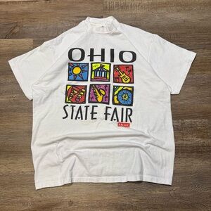 VTG 90s single Stitch Ohio State Fair T shirt‎